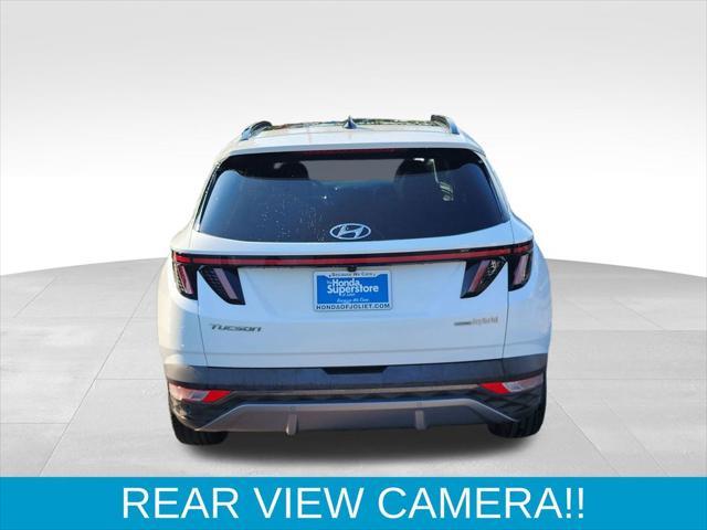 Photo of 2022 Quartz White Hyundai TUCSON Hybrid