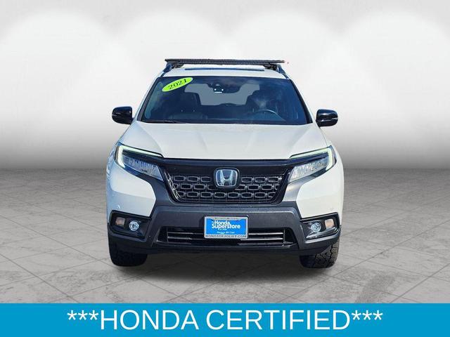 Photo of 2021 Platinum White Pearl Honda Passport