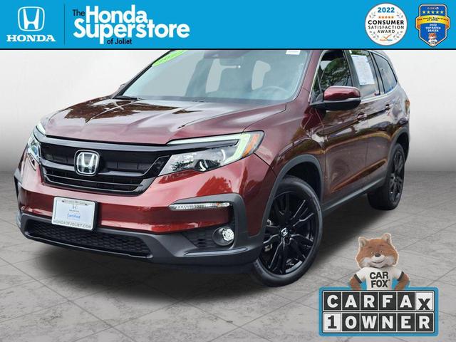 Photo of 2022 Deep Scarlet Pearl Honda Pilot