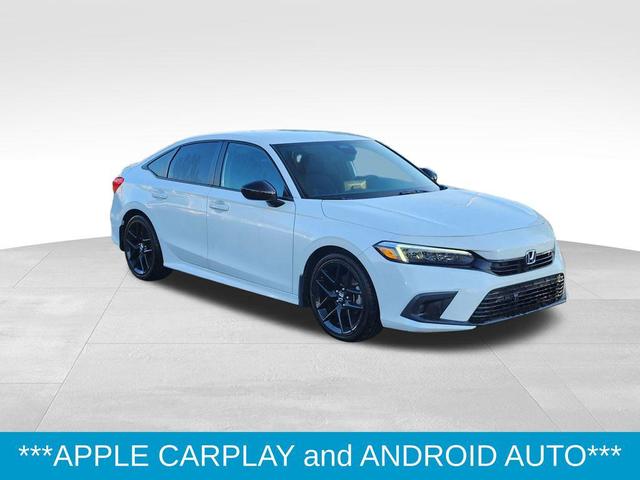 Photo of 2022 Platinum White Pearl Honda Civic