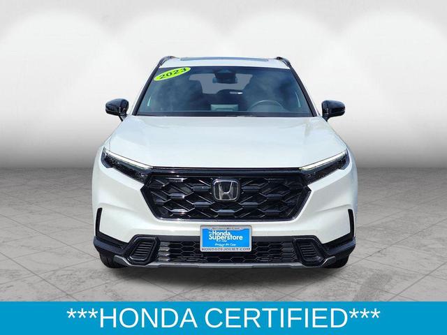 Photo of 2023 Platinum White Pearl Honda CR-V Hybrid