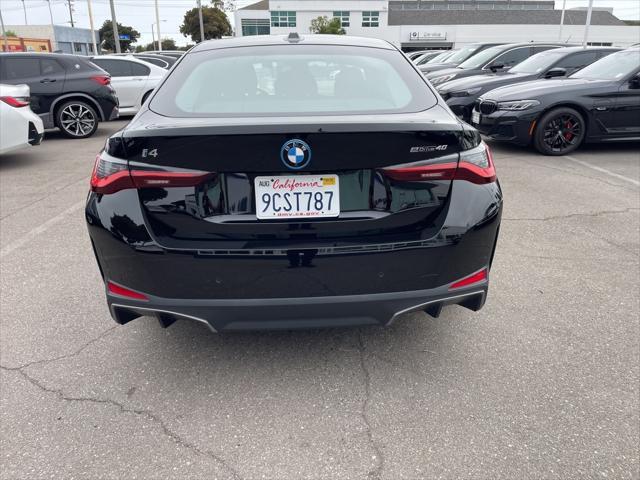 Photo of 2022 Jet Black BMW i4 Gran Coupe