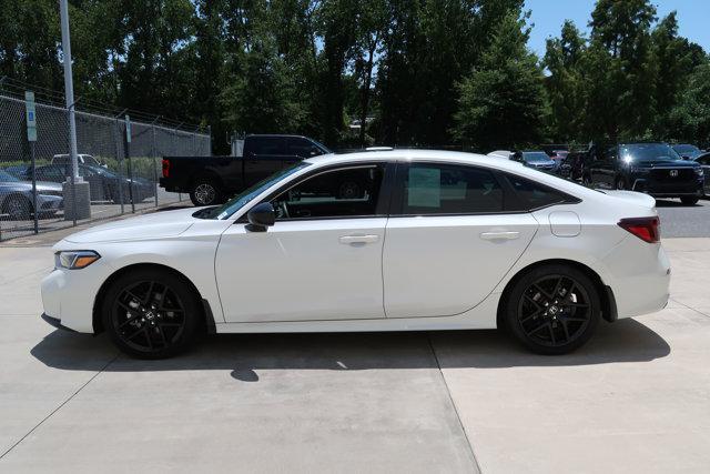 Photo of 2025 Platinum White Pearl Honda Civic Hybrid