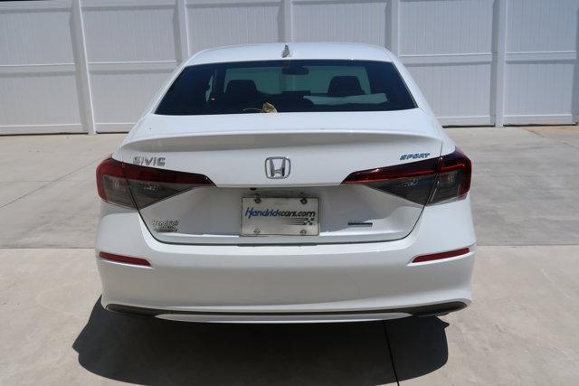 Photo of 2025 Platinum White Pearl Honda Civic Hybrid