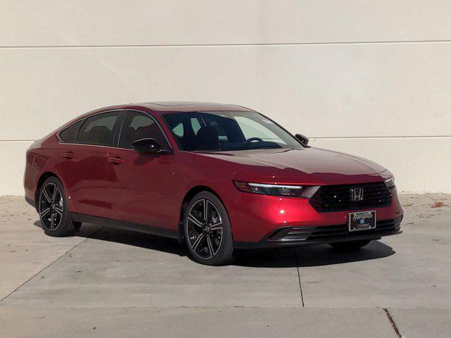 Photo of 2025 Radiant Red Metallic Honda Accord Hybrid