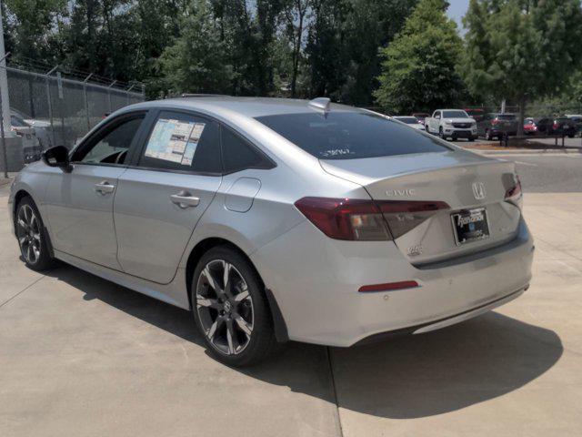 Photo of 2025 Solar Silver Metallic Honda Civic Hybrid