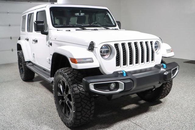 Photo of 2022 Bright White Clearcoat Jeep Wrangler Unlimited 4xe