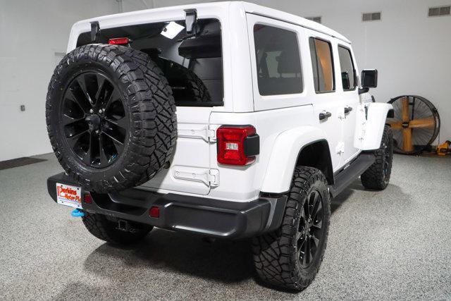 Photo of 2022 Bright White Clearcoat Jeep Wrangler Unlimited 4xe