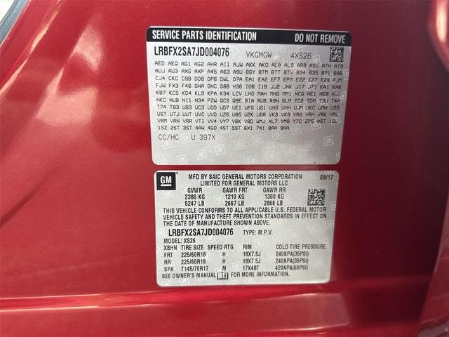 Photo of 2018 Chili Red Metallic Buick Envision