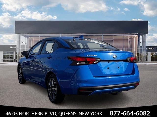 Photo of 2021 Electric Blue Metallic Nissan Versa