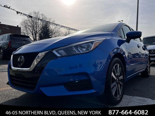 Photo of 2021 Electric Blue Metallic Nissan Versa