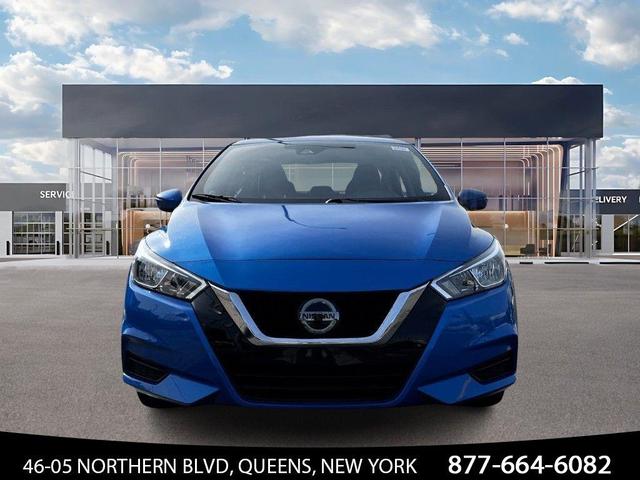 Photo of 2021 Electric Blue Metallic Nissan Versa
