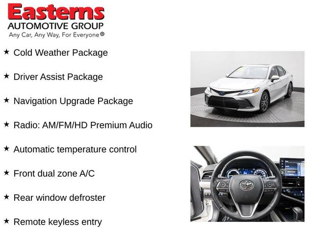 Photo of 2022 Wind Chill Pearl Toyota Camry Hybrid