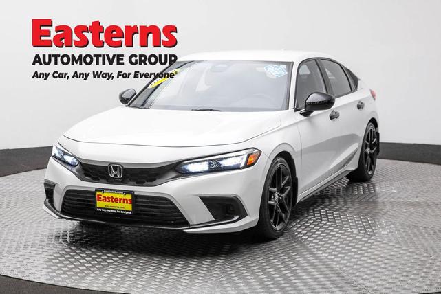 Photo of 2023 Platinum White Pearl Honda Civic