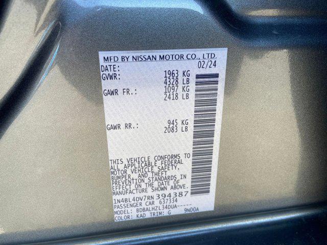 Photo of 2024 Gun Metallic Nissan Altima