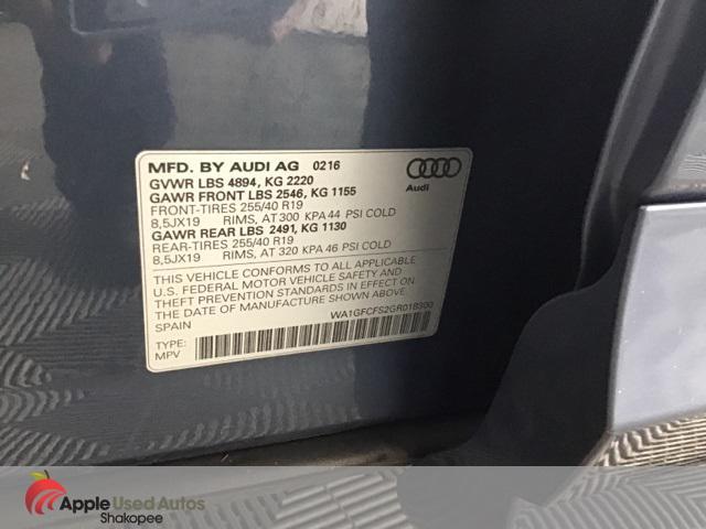 Photo of 2016 Utopia Blue Metallic Audi Q3