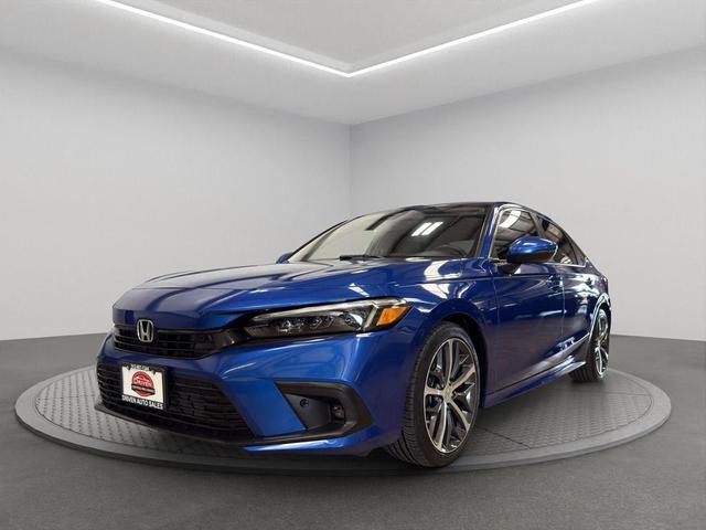 Photo of 2022 Aegean Blue Metallic Honda Civic