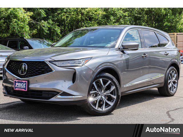 Photo of 2023 Liquid Carbon Metallic Acura MDX