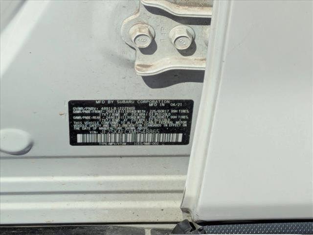 Photo of 2021 Crystal White Pearl Subaru Forester