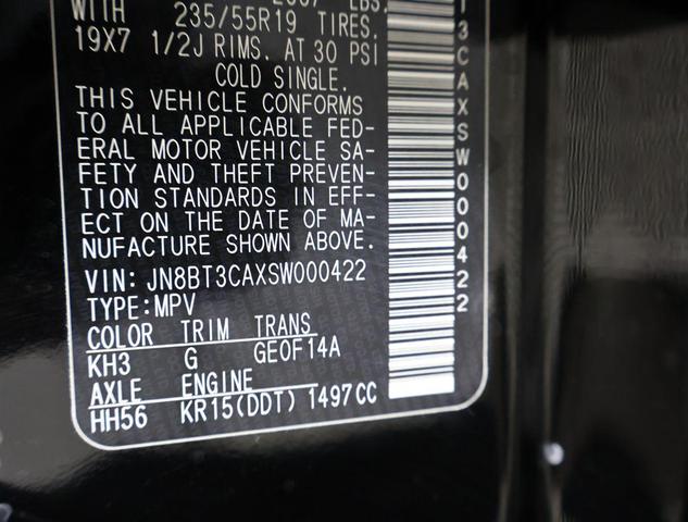 Photo of 2025 Super Black Nissan Rogue