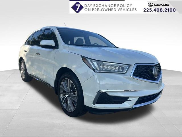 Photo of 2018 White Diamond Pearl Acura MDX