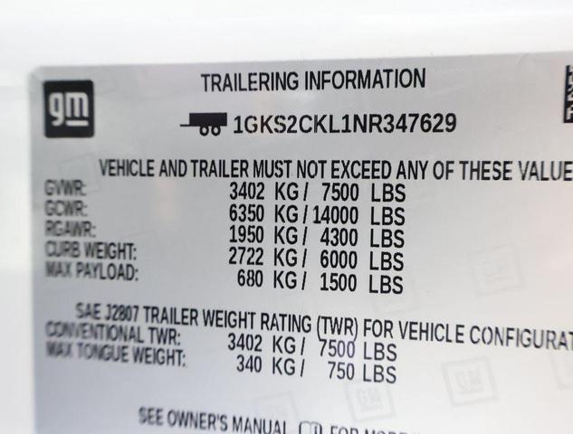 Photo of 2022 White GMC Yukon
