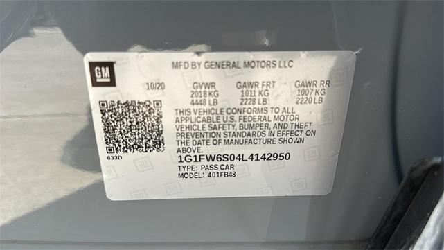 Photo of 2020 Slate Gray Metallic Chevrolet Bolt EV