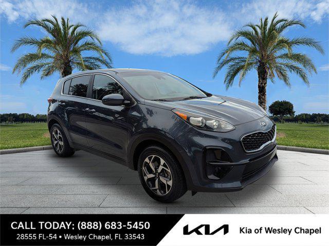 Photo of 2022 Pacific Blue Kia Sportage