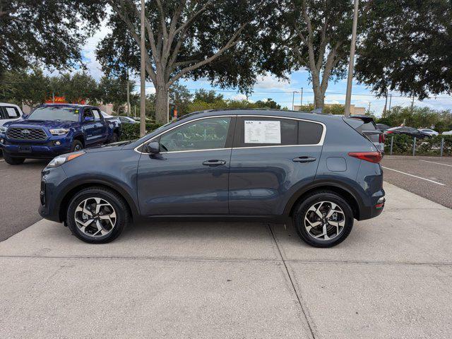 Photo of 2022 Pacific Blue Kia Sportage