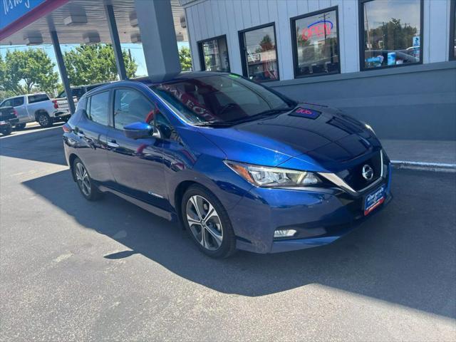 Photo of 2019 Deep Blue Pearl Nissan Leaf