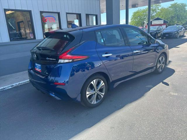 Photo of 2019 Deep Blue Pearl Nissan Leaf