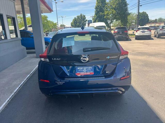 Photo of 2019 Deep Blue Pearl Nissan Leaf