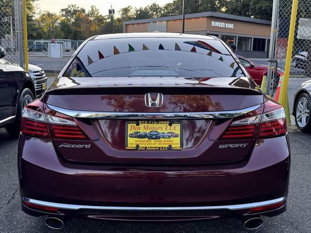 Photo of 2016 Burgundy Honda Accord