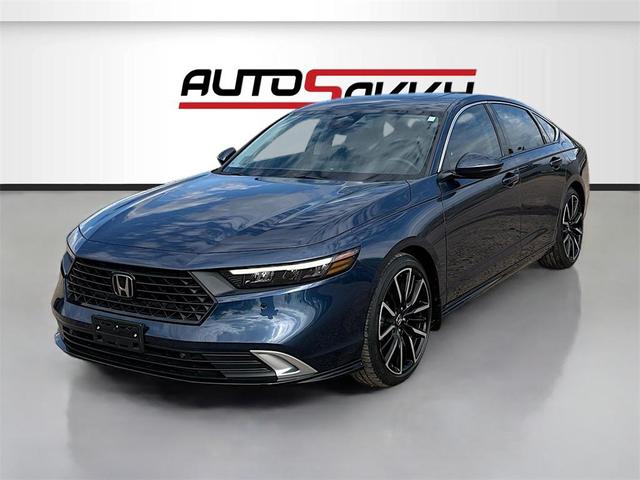 Photo of 2023 Dark Blue Honda Accord Hybrid