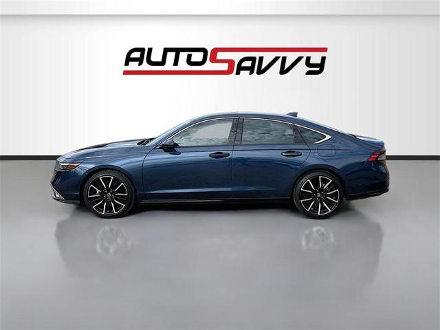Photo of 2023 Dark Blue Honda Accord Hybrid
