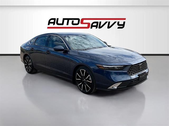 Photo of 2023 Dark Blue Honda Accord Hybrid