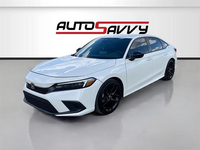 Photo of 2024 Platinum White Pearl Honda Civic