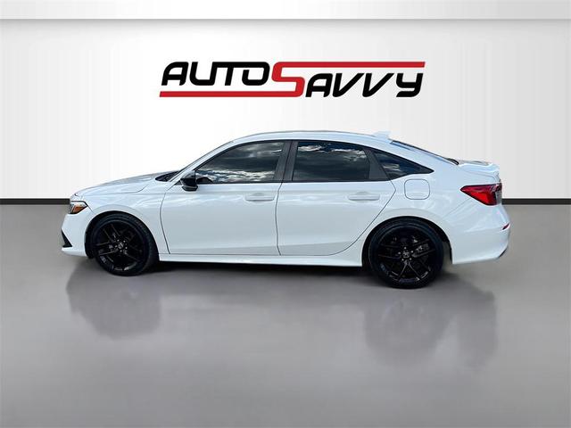 Photo of 2024 Platinum White Pearl Honda Civic