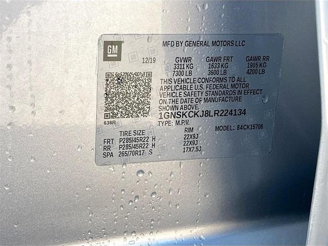 Photo of 2020 Silver Ice Metallic Chevrolet Tahoe
