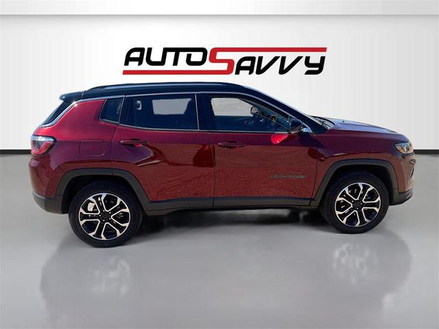 Photo of 2022 Velvet Red Pearlcoat Jeep Compass