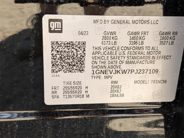 Photo of 2023 Mosaic Black Metallic Chevrolet Traverse