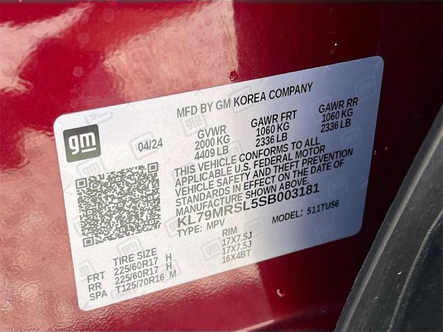 Photo of 2025 Crimson Metallic Chevrolet Trailblazer