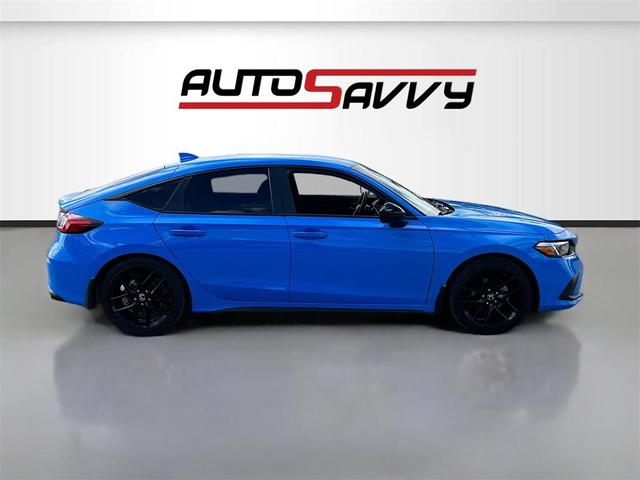 Photo of 2024 Boost Blue Pearl Honda Civic