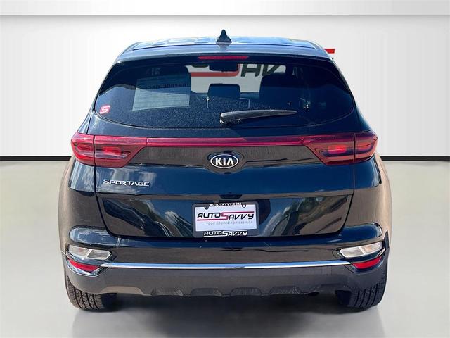 Photo of 2022 Black Cherry Kia Sportage