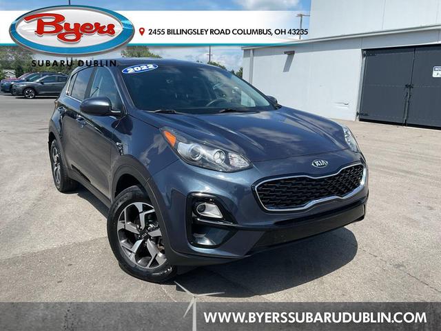 Photo of 2022 Pacific Blue Kia Sportage
