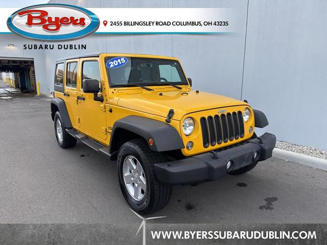 Photo of 2015 Baja Yellow Clearcoat Jeep Wrangler Unlimited
