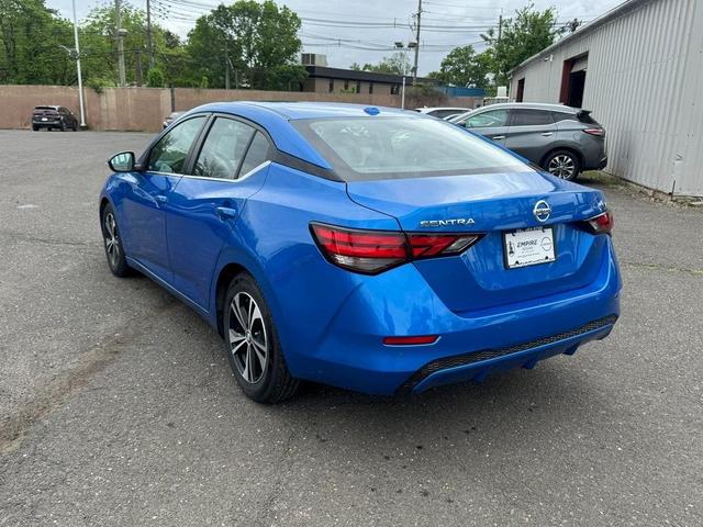 Photo of 2022 Electric Blue Metallic Nissan Sentra