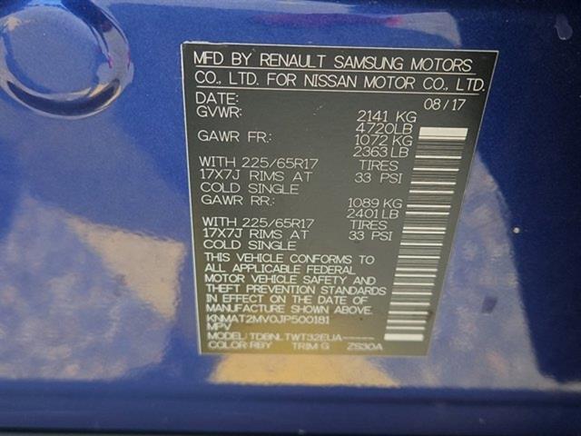 Photo of 2018 Caspian Blue Nissan Rogue