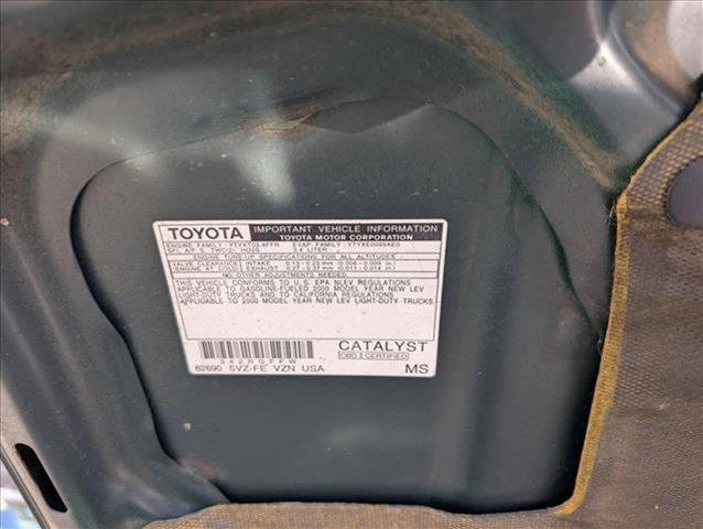 Photo of 2000 Imperial Jade Mica Toyota Tacoma