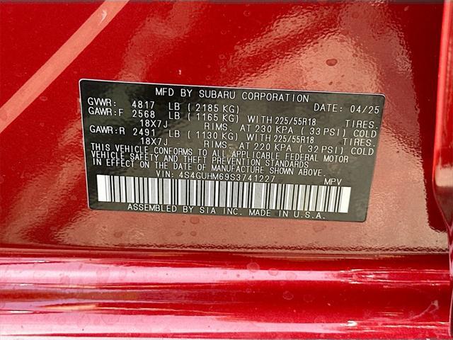 Photo of 2025 Lithium Red Pearl Subaru Crosstrek